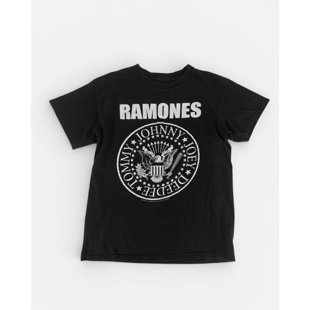 Ramones Punk Rock Presidential Eagle Crest Seal Graphic Band Tee T-Shirt Sz M